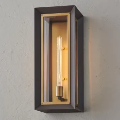 Inverted Rectangle Outdoor Sconce - Large