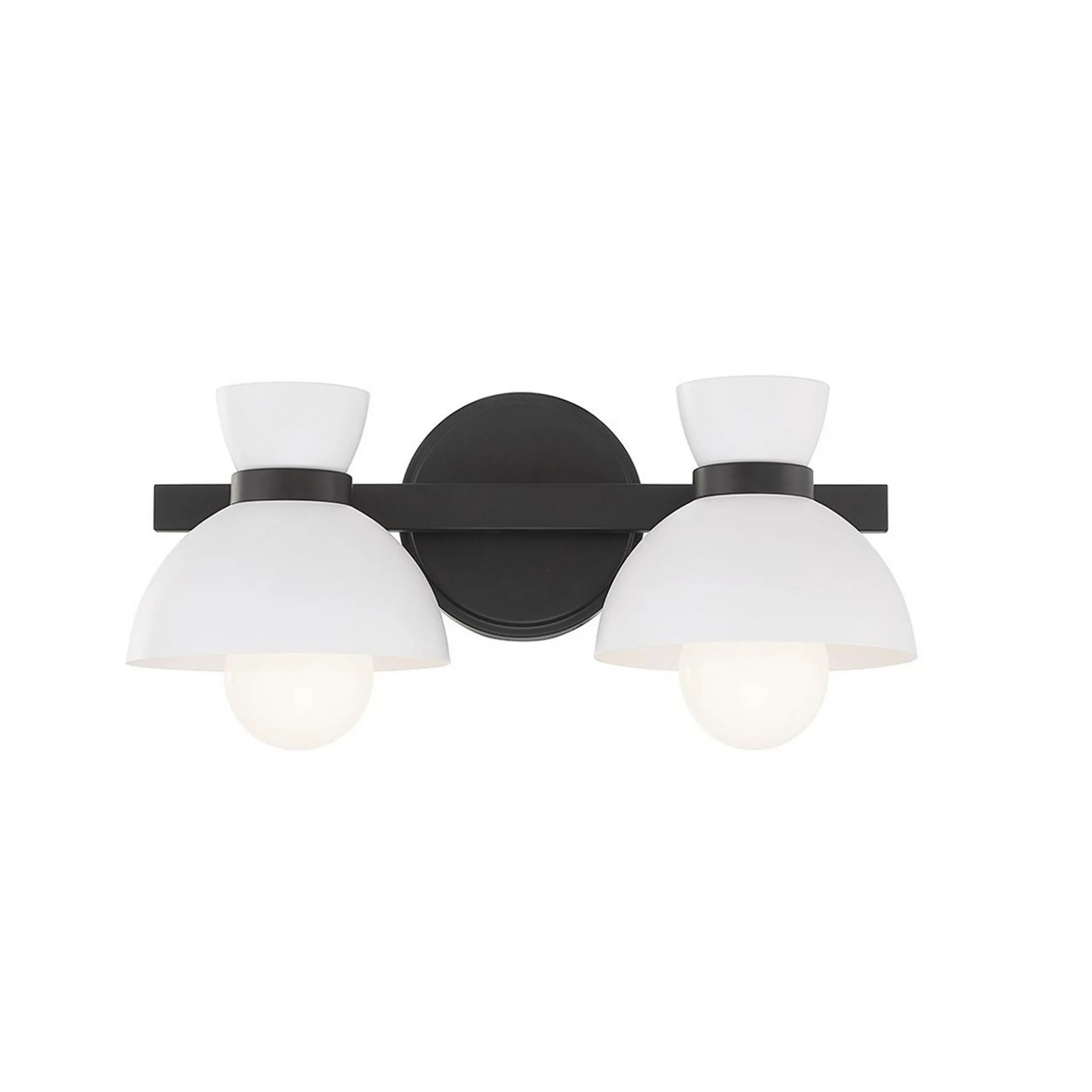 Janet Opaque Vanity Light - 2 Light