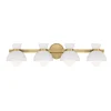 Janet Opaque Vanity Light - 4 Light