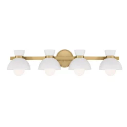 Janet Opaque Vanity Light - 4 Light