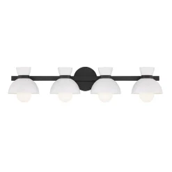 Janet Opaque Vanity Light - 4 Light