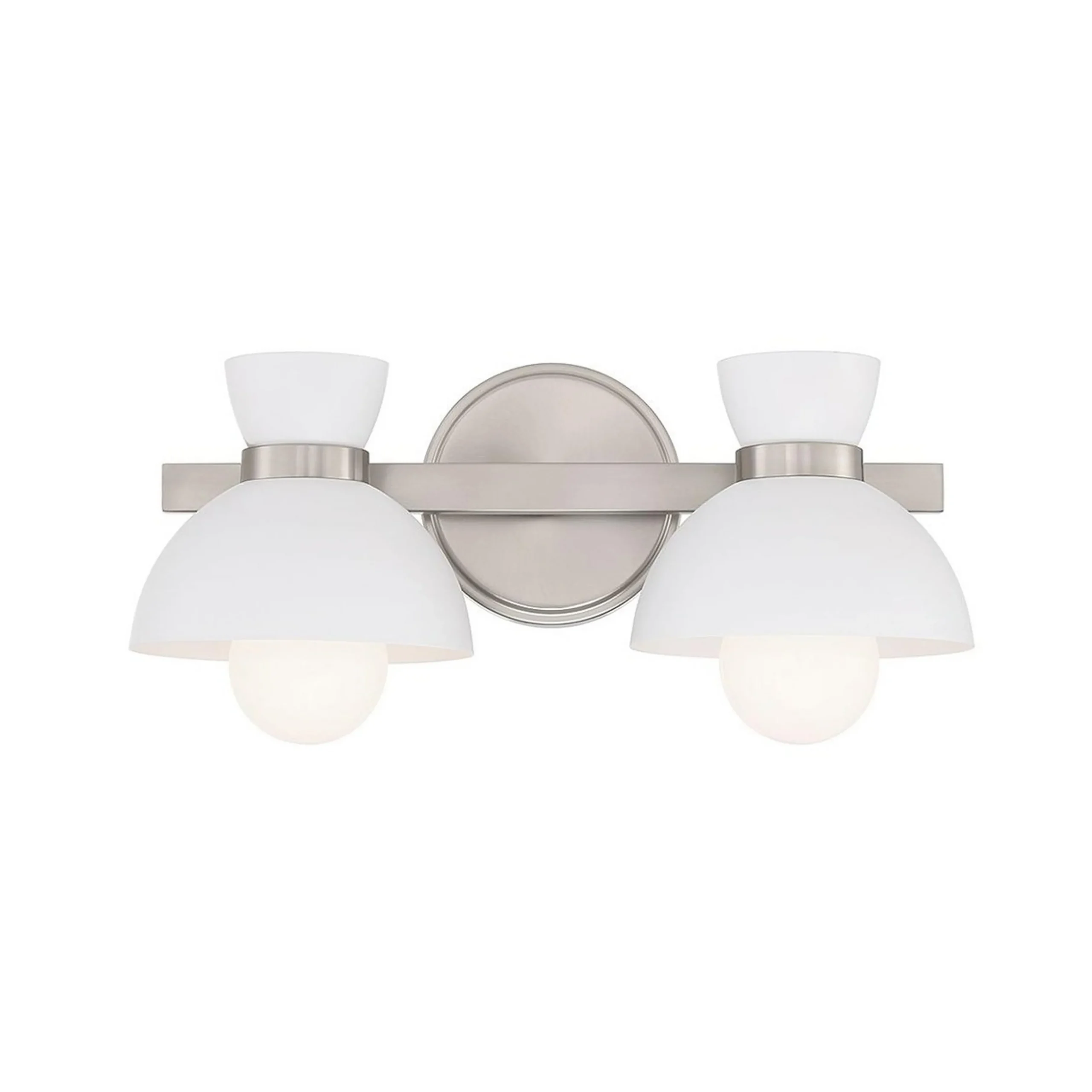Janet Opaque Vanity Light - 2 Light