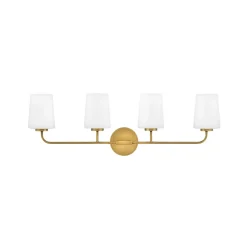 Jeida Opal Glass Vanity Light - 4 Light