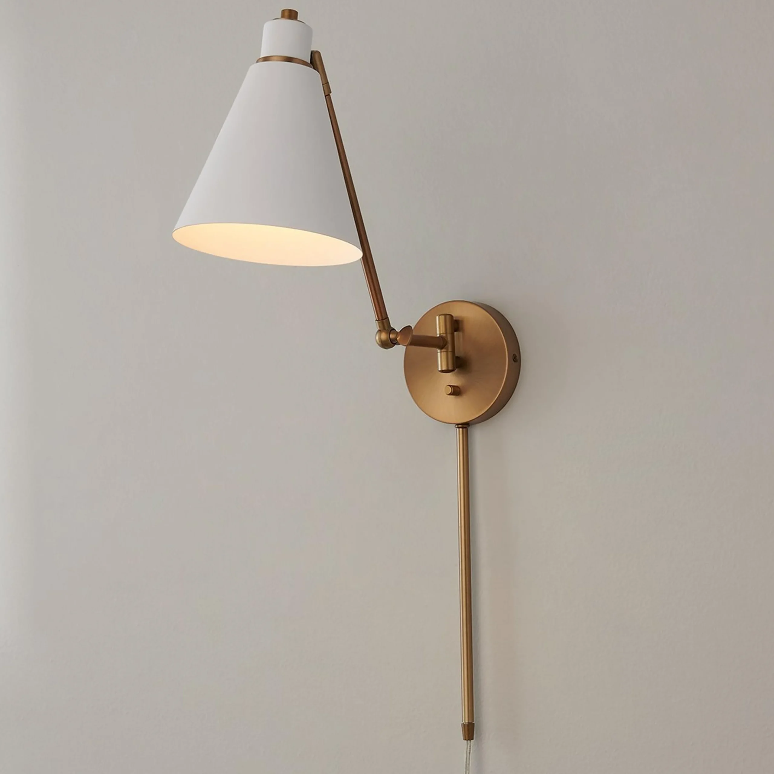 Jenovia Swing Arm Sconce