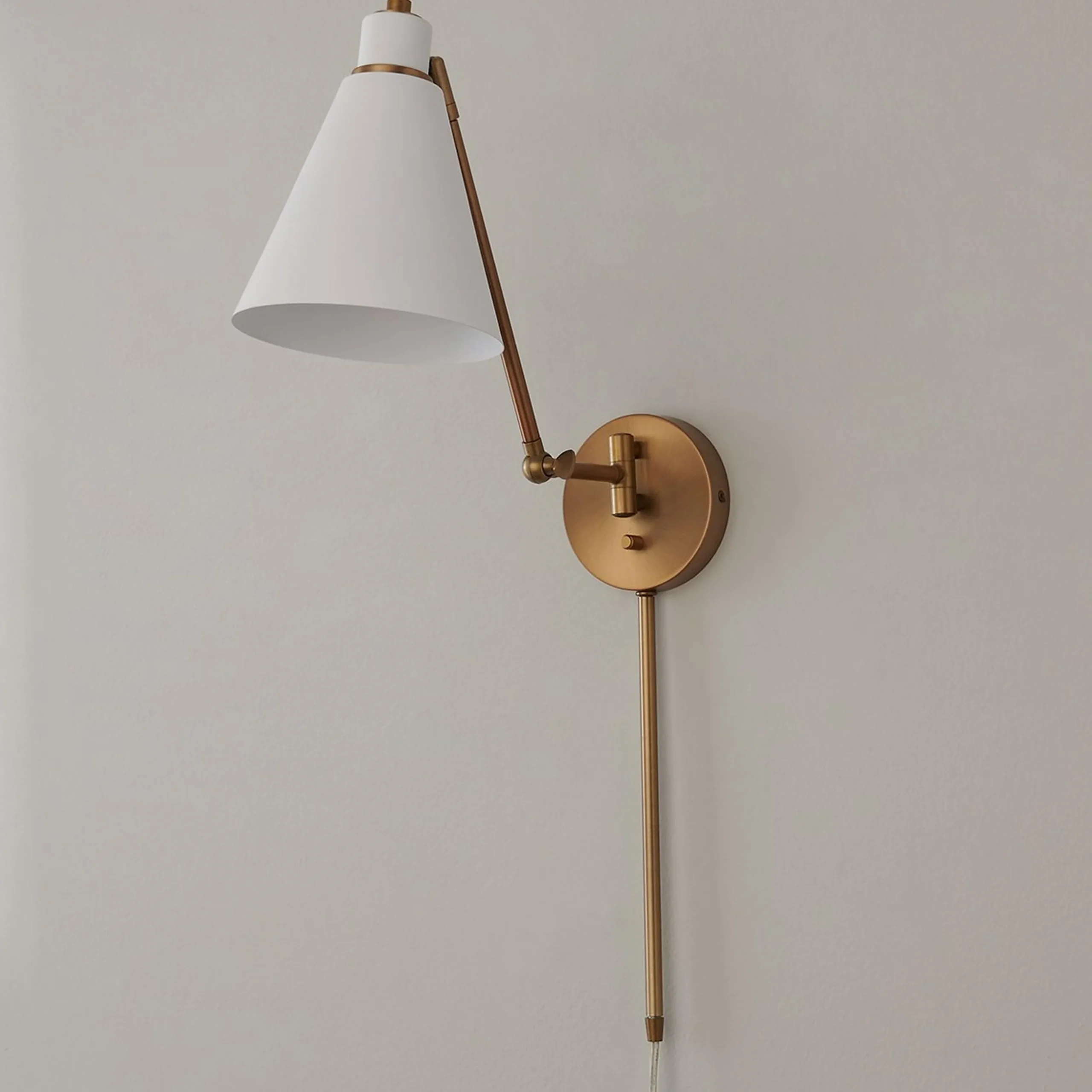 Jenovia Swing Arm Sconce