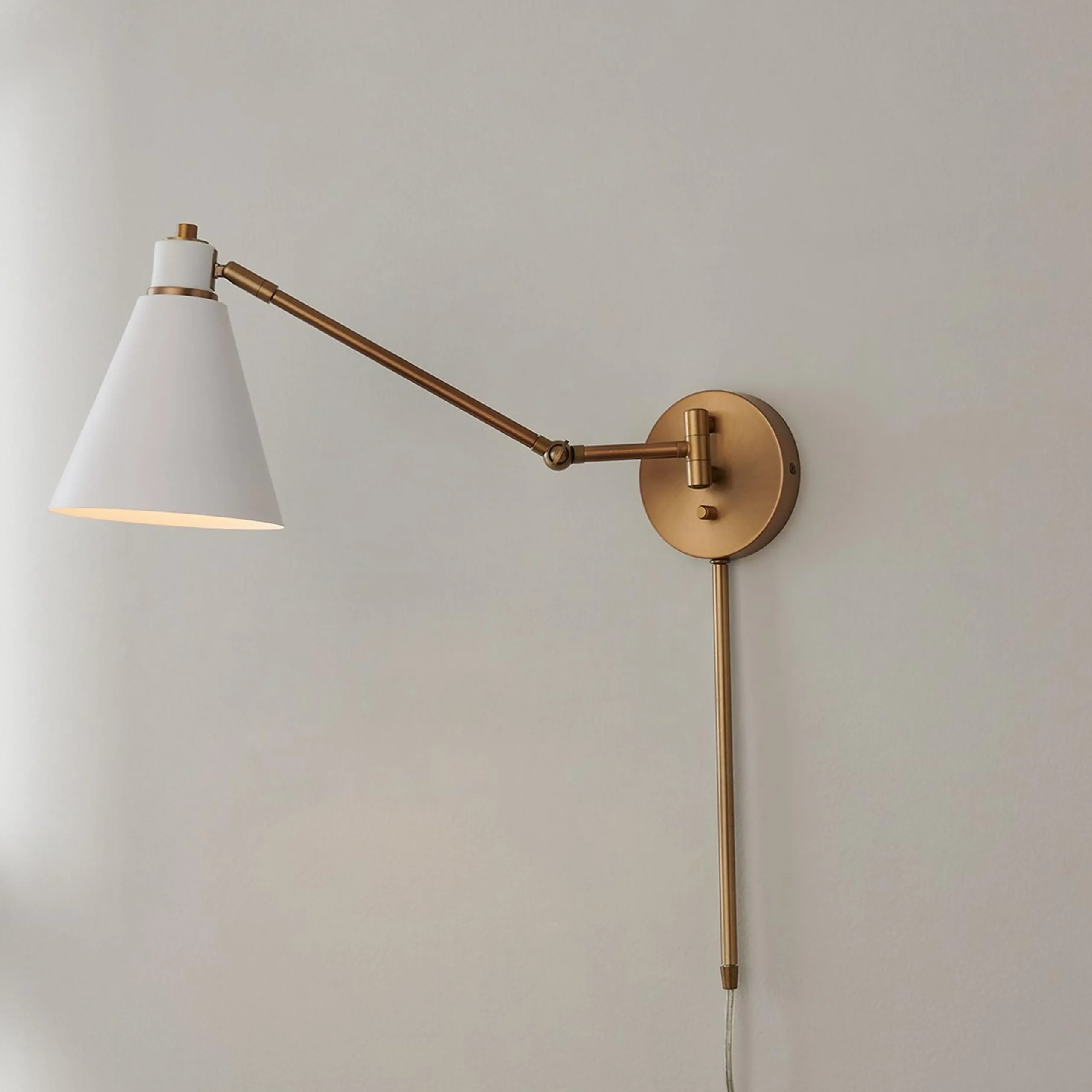 Jenovia Swing Arm Sconce