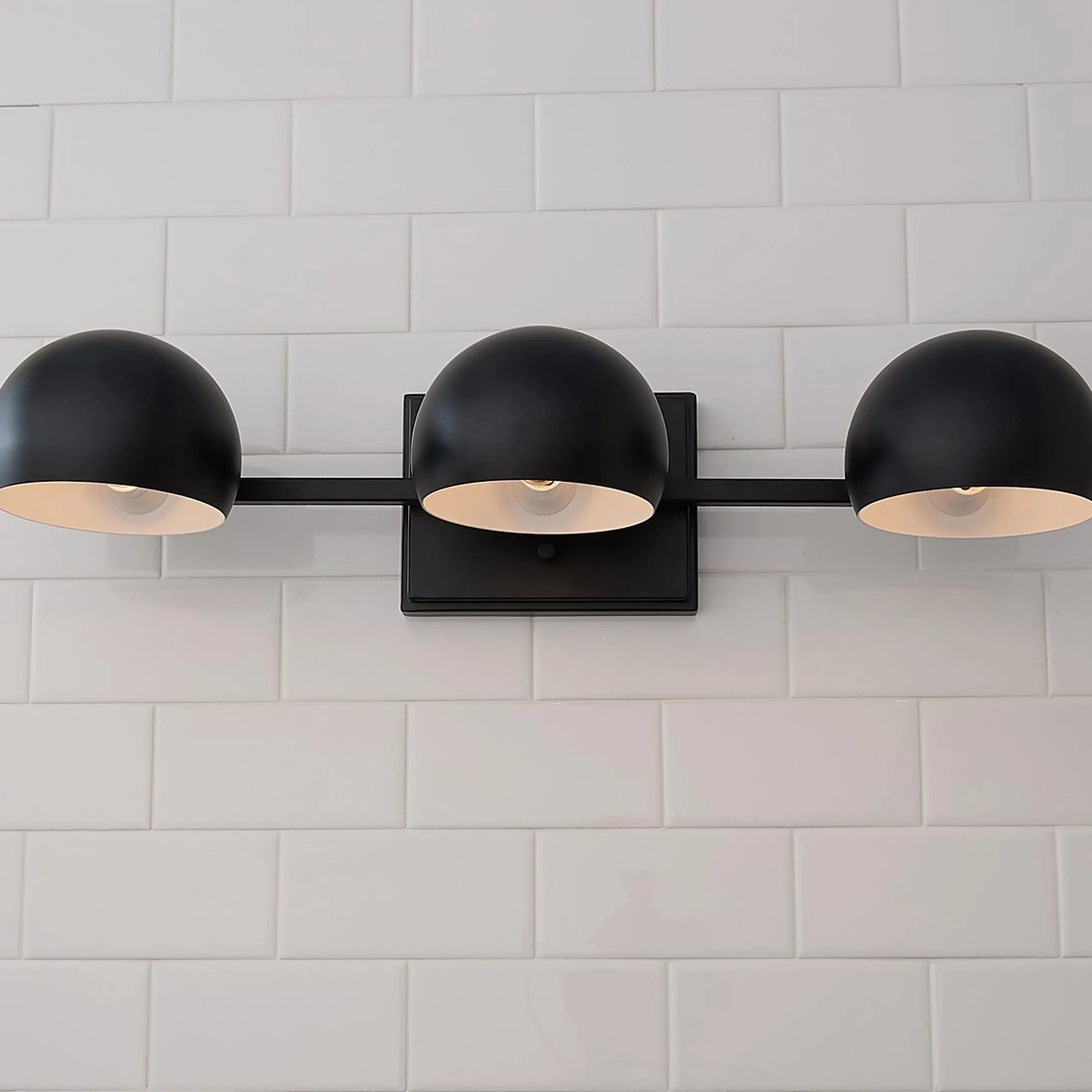 Just Enough Retro Vanity Light