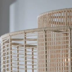 Jute Veil Chandelier - 8 Light