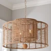 Jute Veil Chandelier - 4 Light