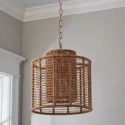 Jute Veil Pendant