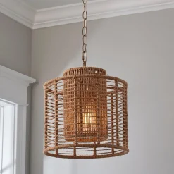 Jute Veil Pendant