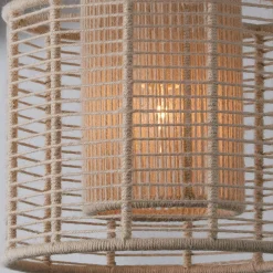 Jute Veil Pendant