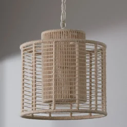 Jute Veil Pendant