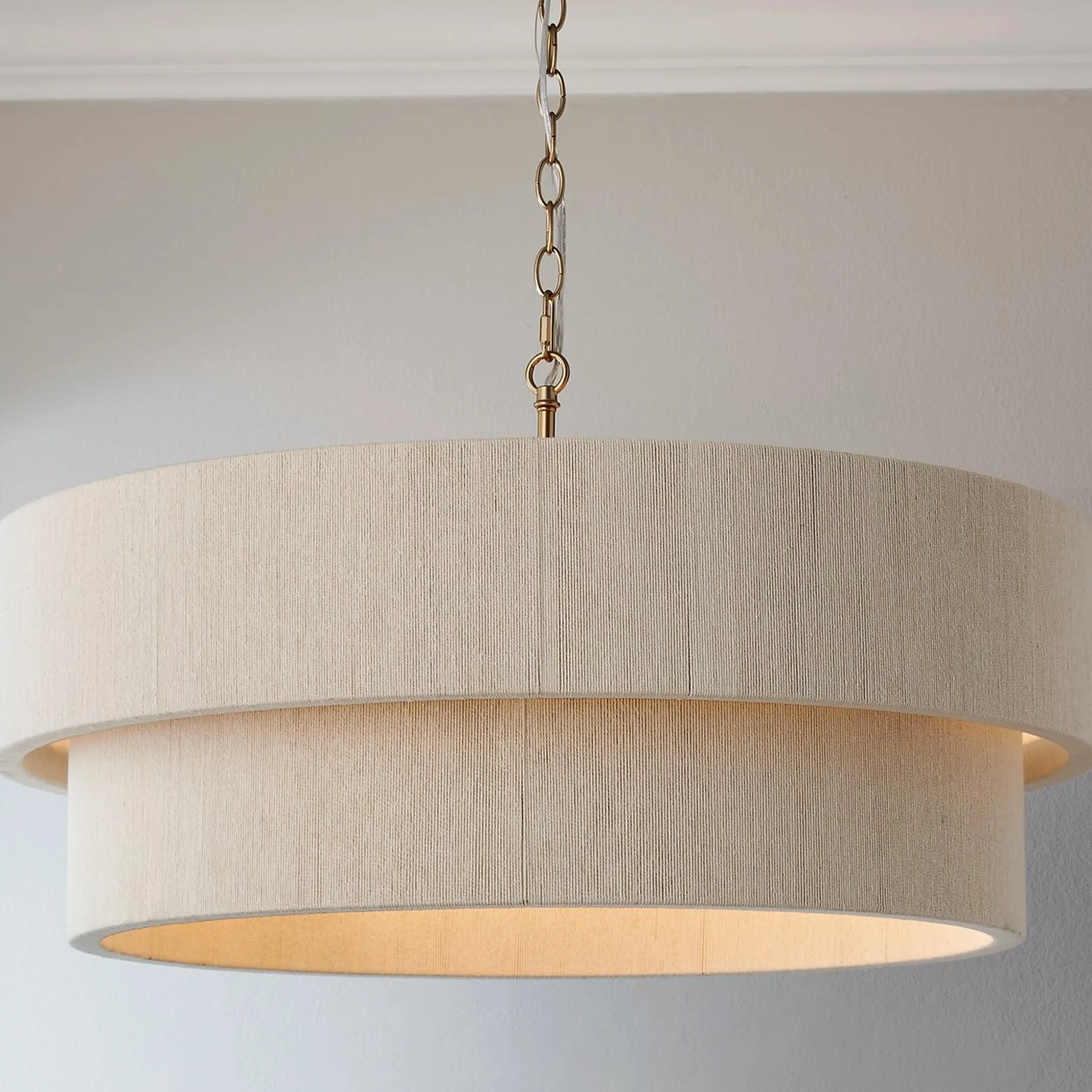 Kalini Double Drum Chandelier