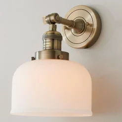 Kelsey Convertible Ceiling Light - Dome Frosted