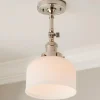 Kelsey Convertible Ceiling Light - Dome Frosted