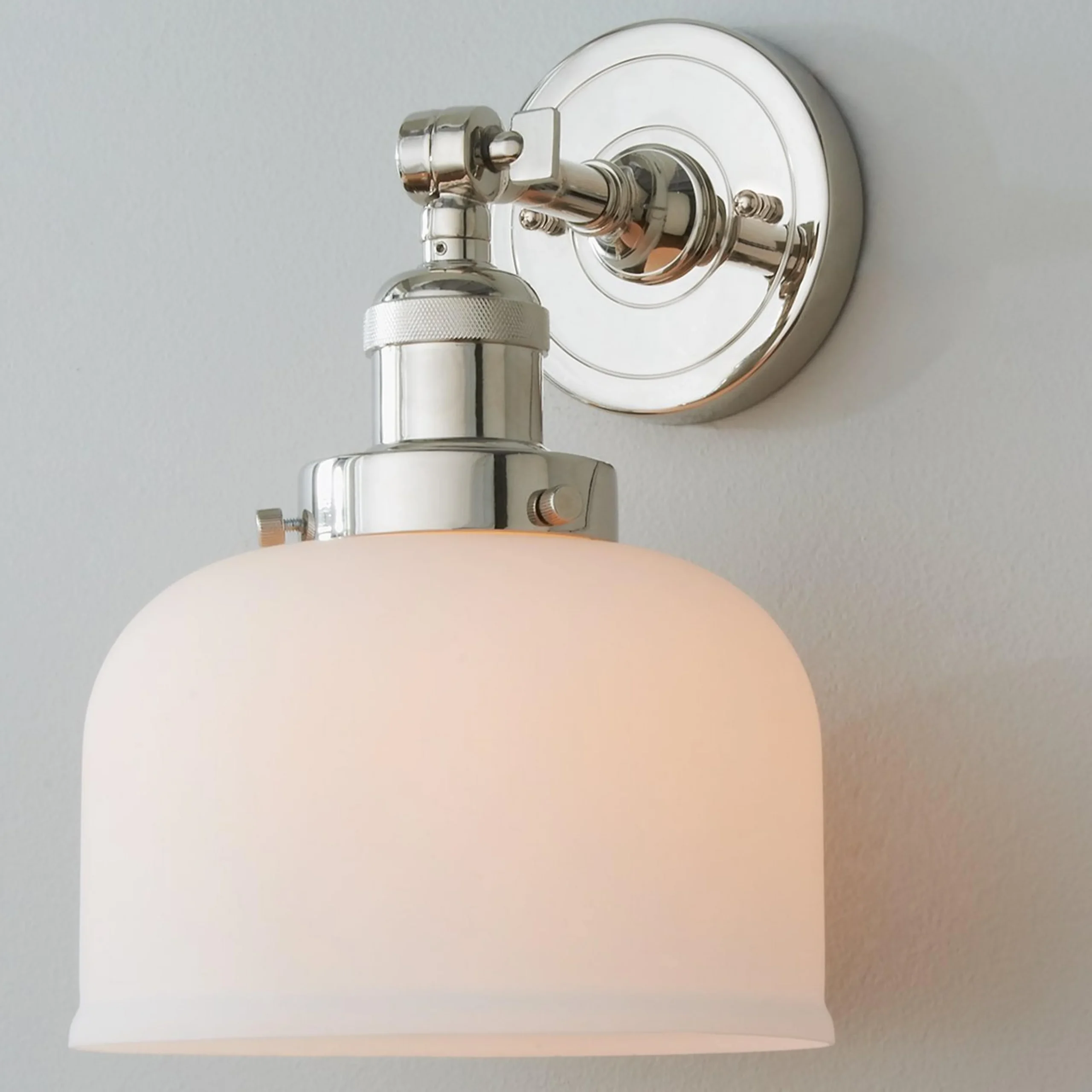 Kelsey Convertible Ceiling Light - Dome Frosted