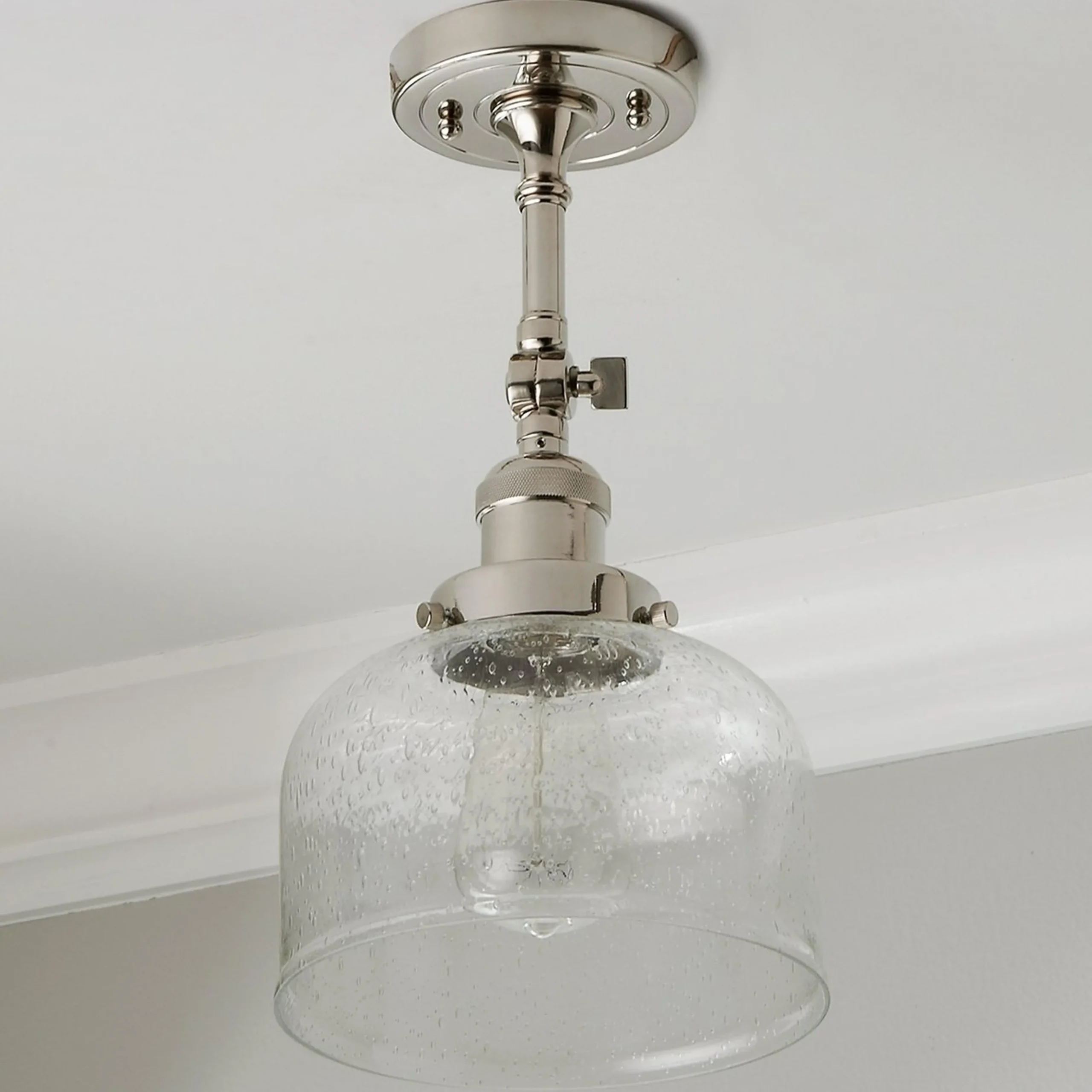 Kelsey Convertible Ceiling Light - Dome Seeded