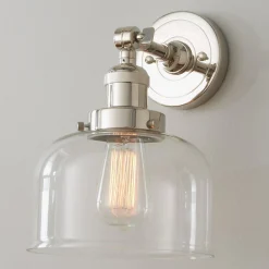Kelsey Convertible Ceiling Light - Dome Clear