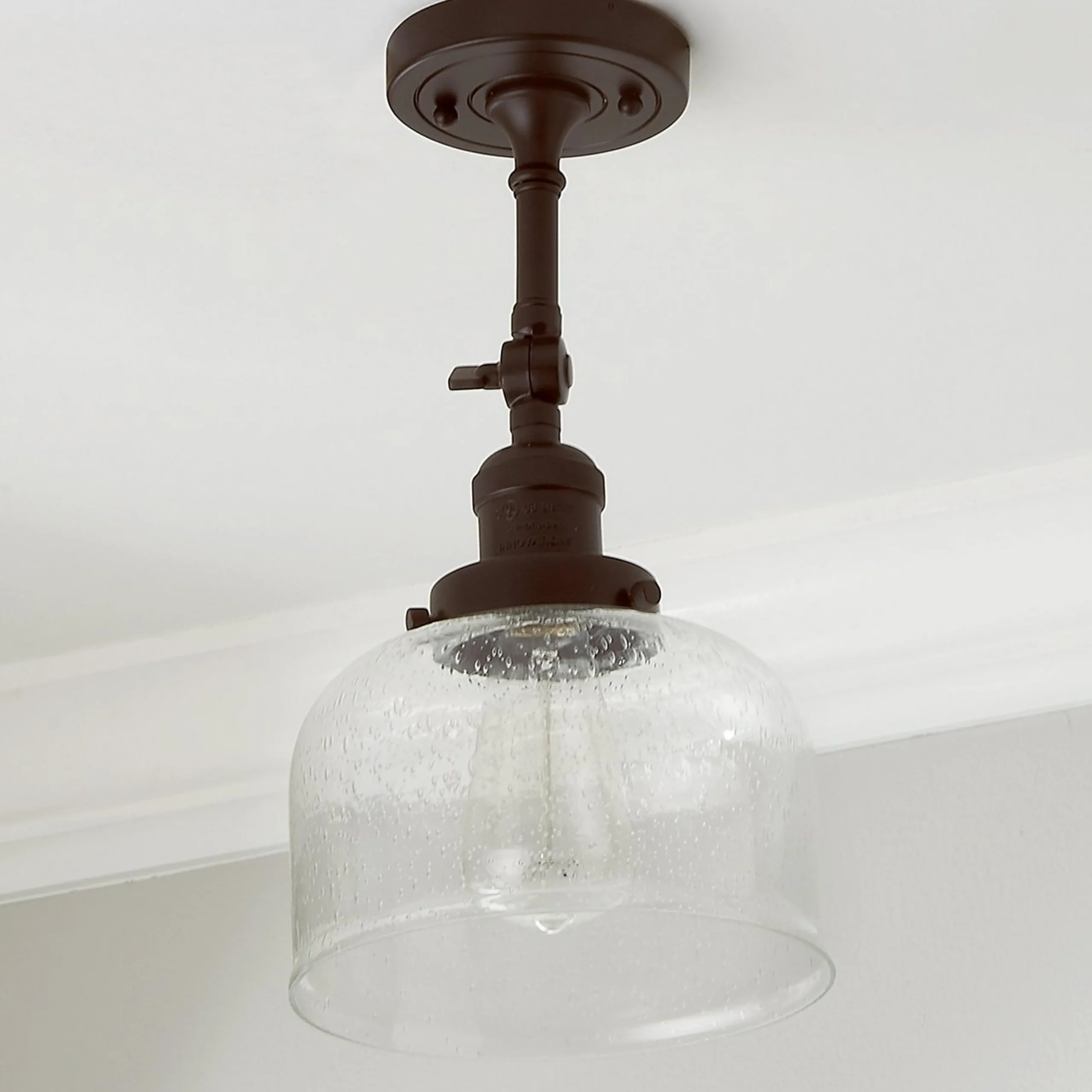 Kelsey Convertible Ceiling Light - Dome Seeded