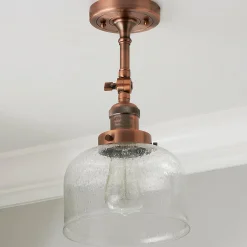 Kelsey Convertible Ceiling Light - Dome Seeded