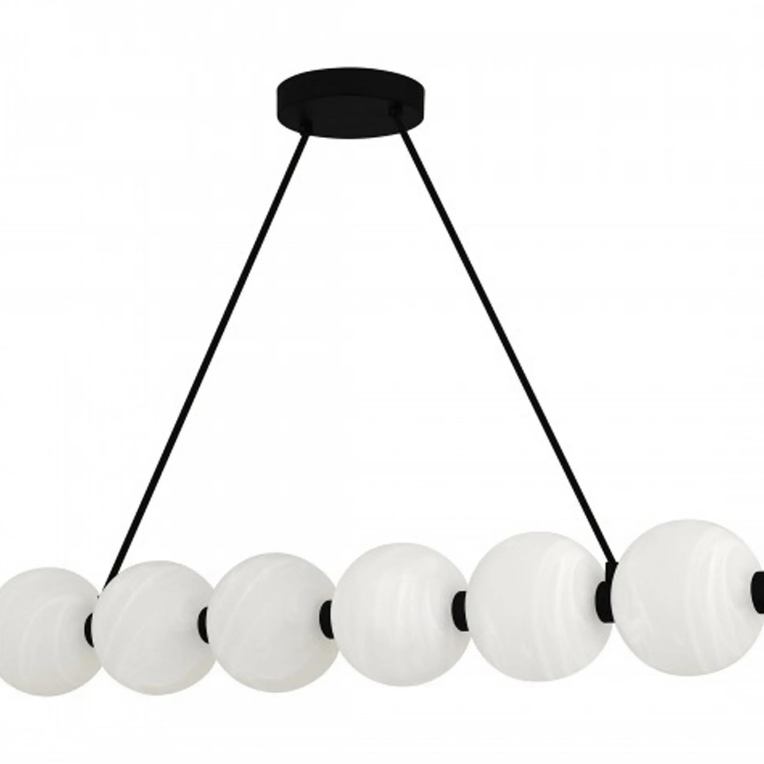 Kinematic LED Island Chandelier