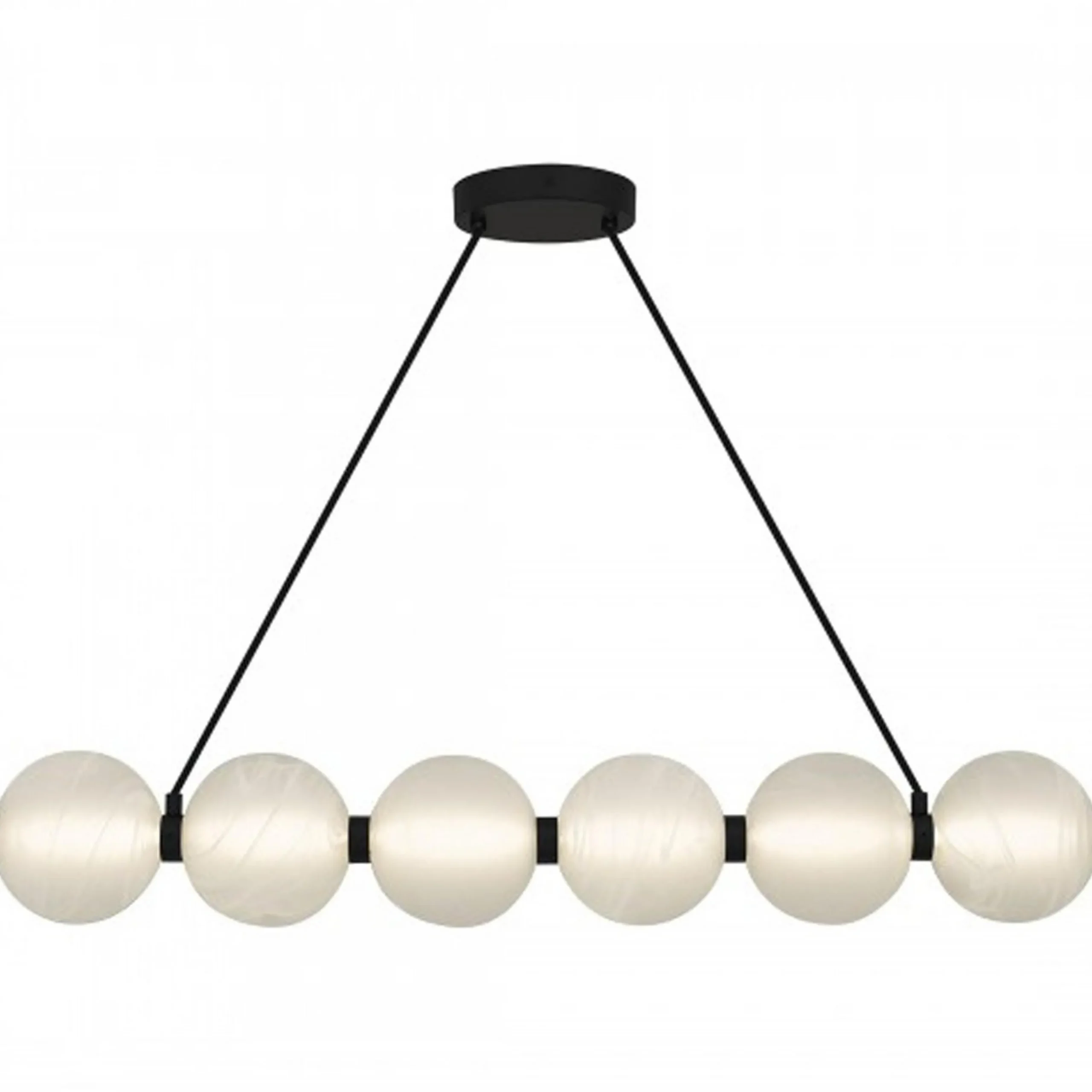 Kinematic LED Island Chandelier