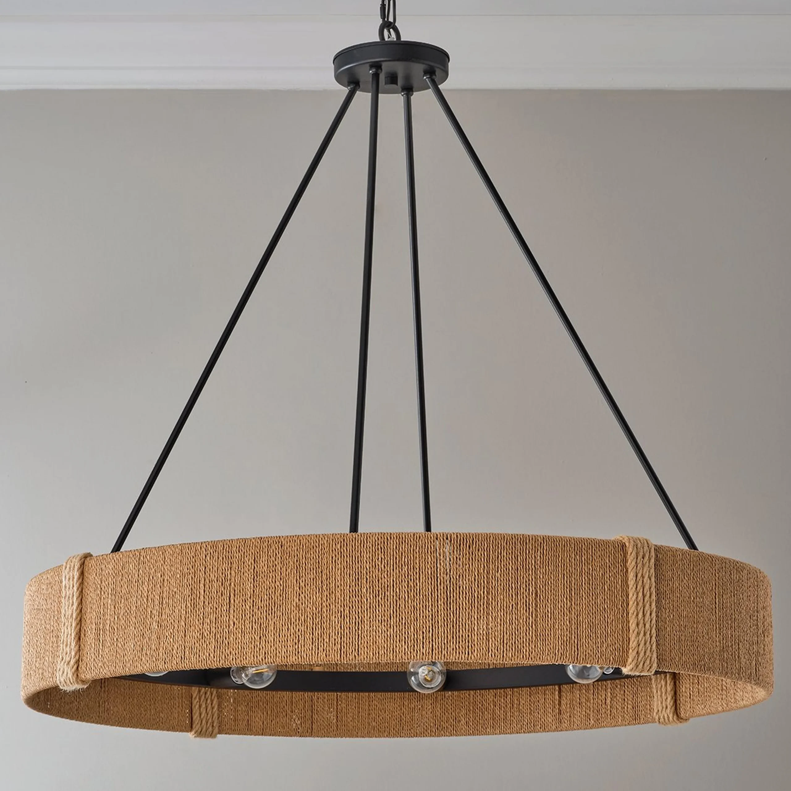 Koa Chandelier