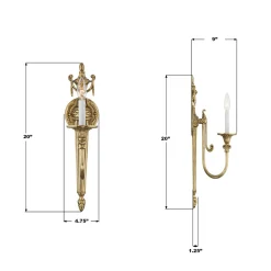 Lancret Sconce - 1 Light