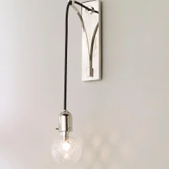 Lattice Cut Glass Sconce