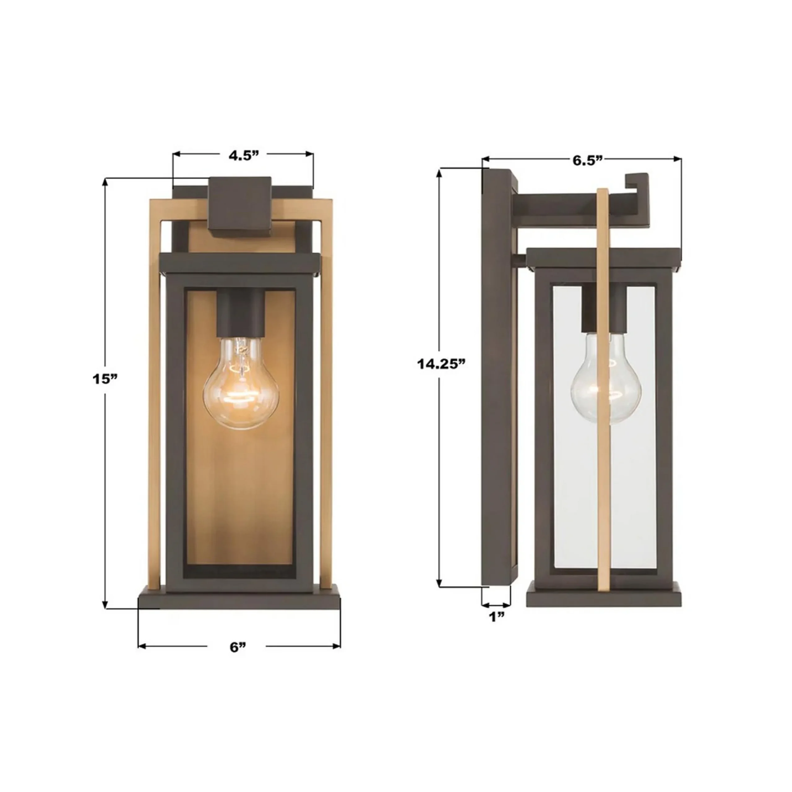 Laurelbrook Outdoor Sconce - Small