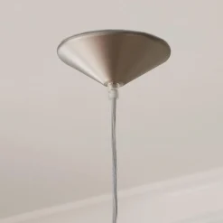 Layered Striped Glass Pendant