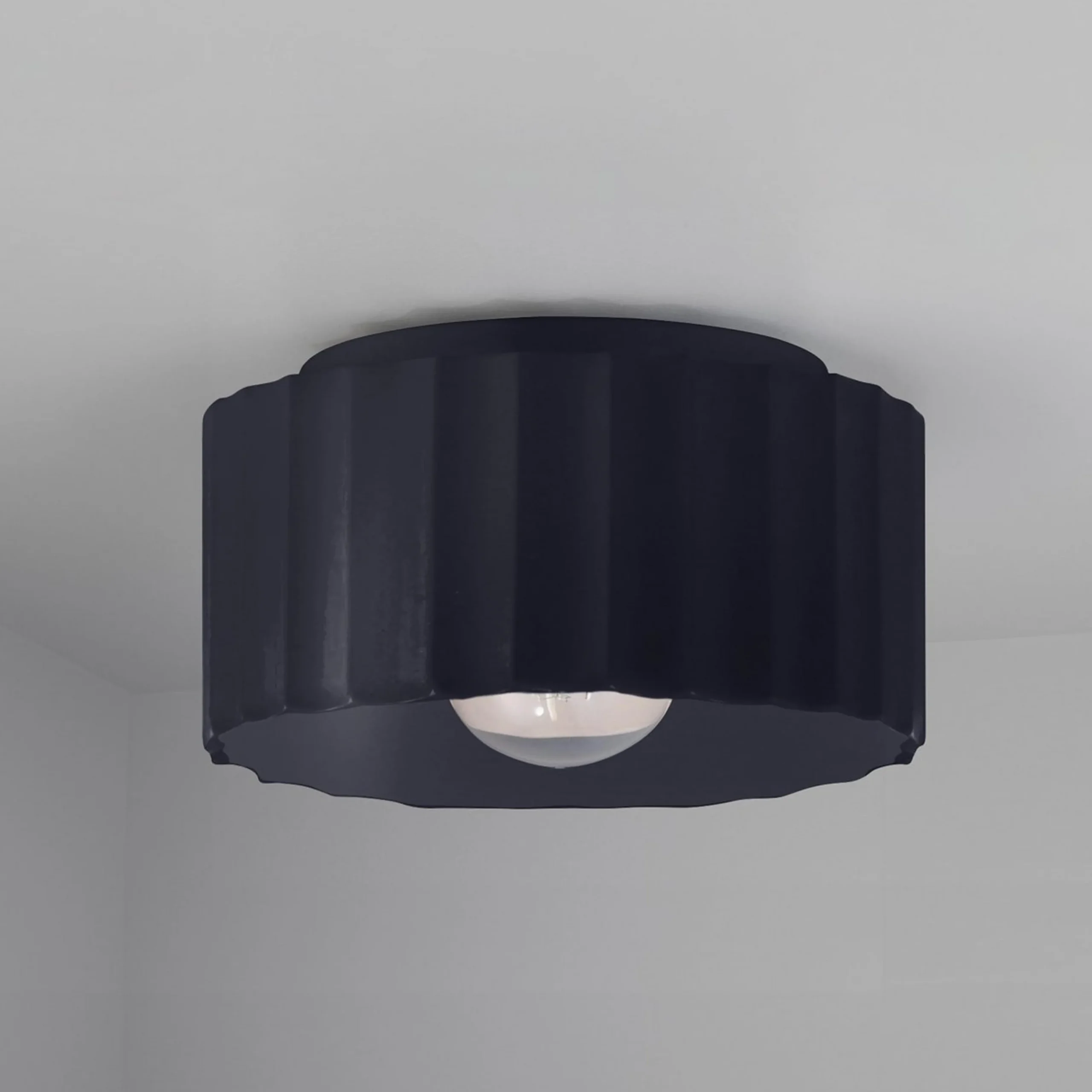 Lemnos Ceramic Ceiling Light - Medium - Matte