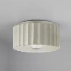 Lemnos Ceramic Ceiling Light - Medium - Crackle
