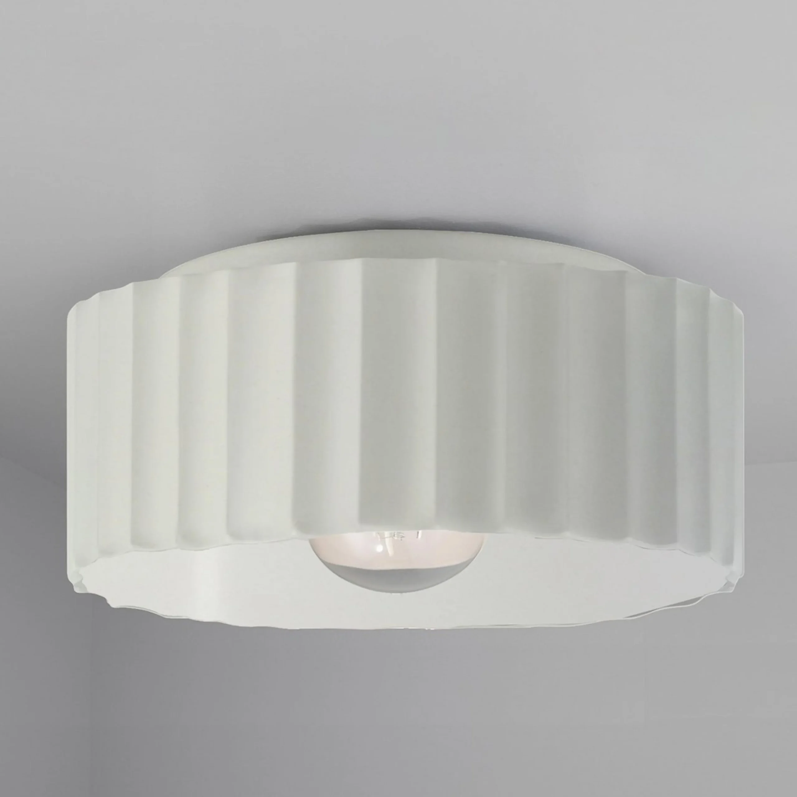 Lemnos Ceramic Ceiling Light - Large - Matte