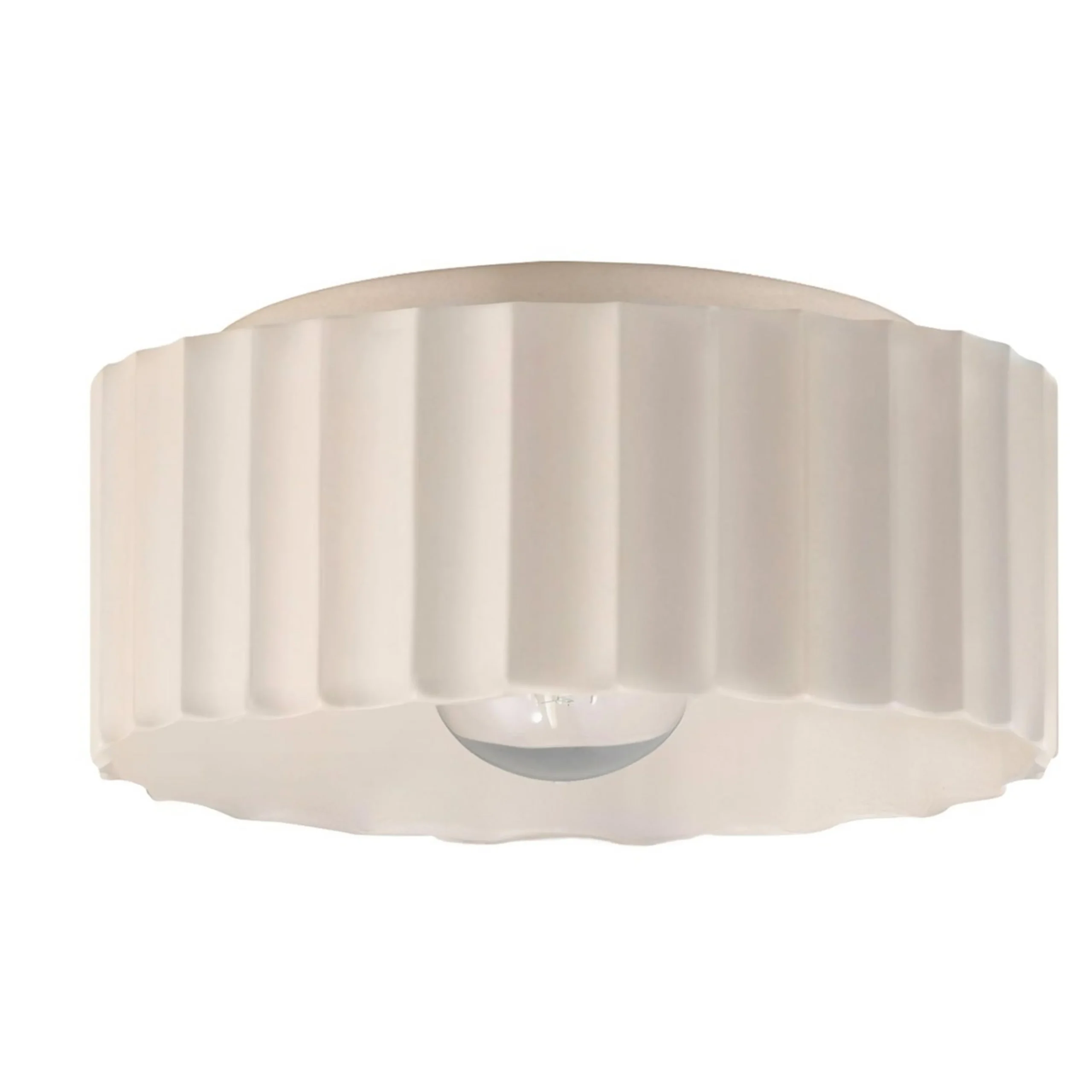 Lemnos Ceramic Ceiling Light - Large - Matte