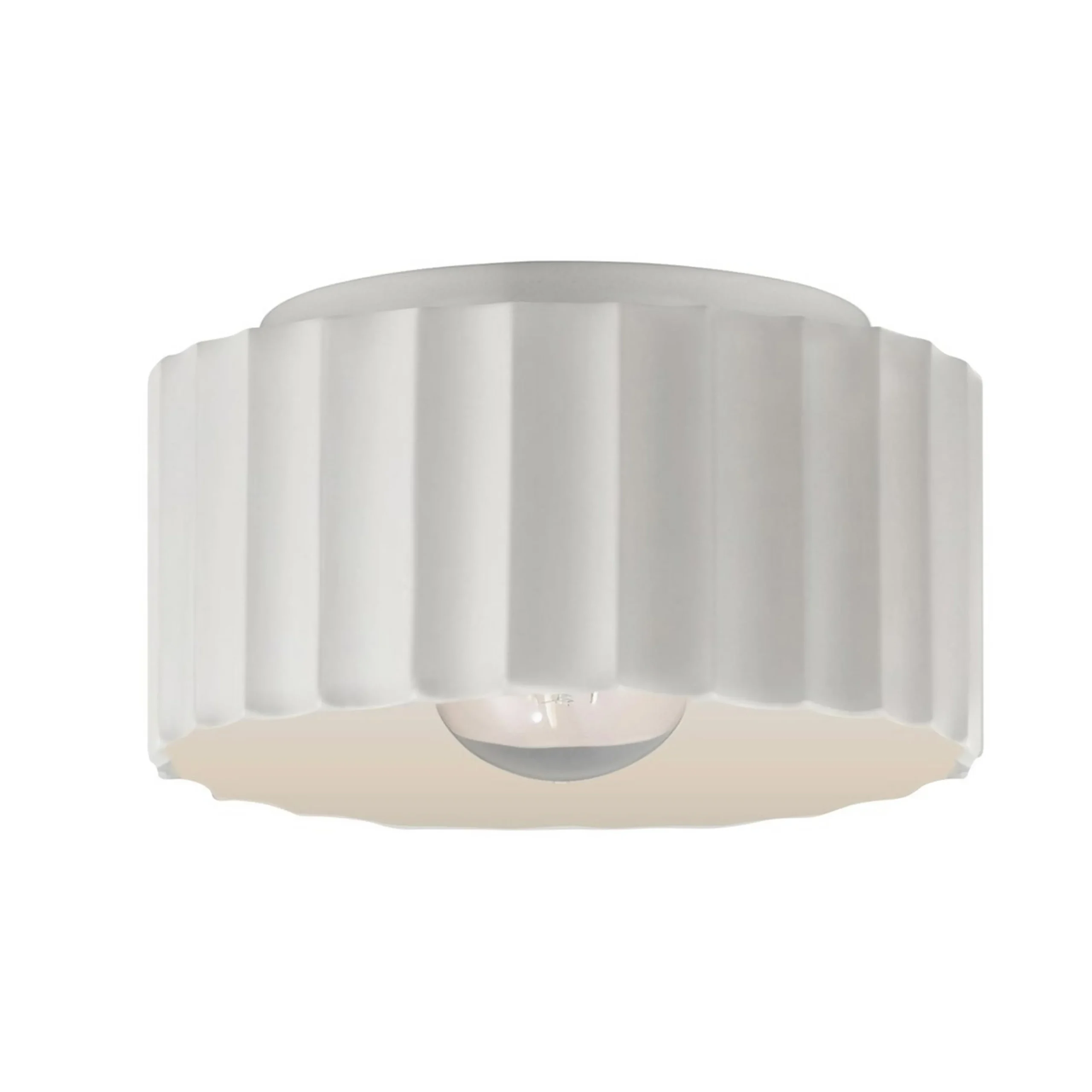 Lemnos Ceramic Ceiling Light - Medium - Bisque