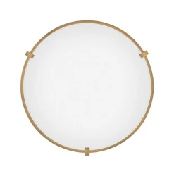 Lenora Opal Glass Ceiling Light - Large