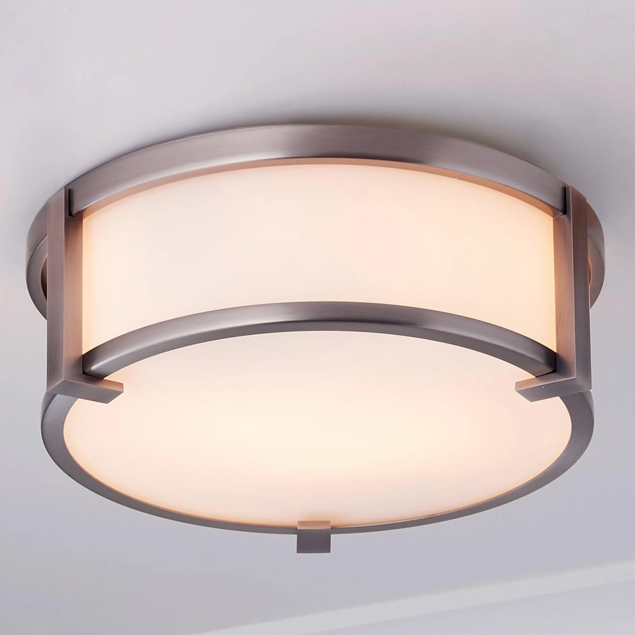 Lenora Opal Glass Ceiling Light - Small