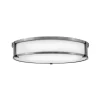 Lenora Opal Glass Ceiling Light - Large