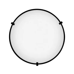 Lenora Opal Glass Ceiling Light - Large