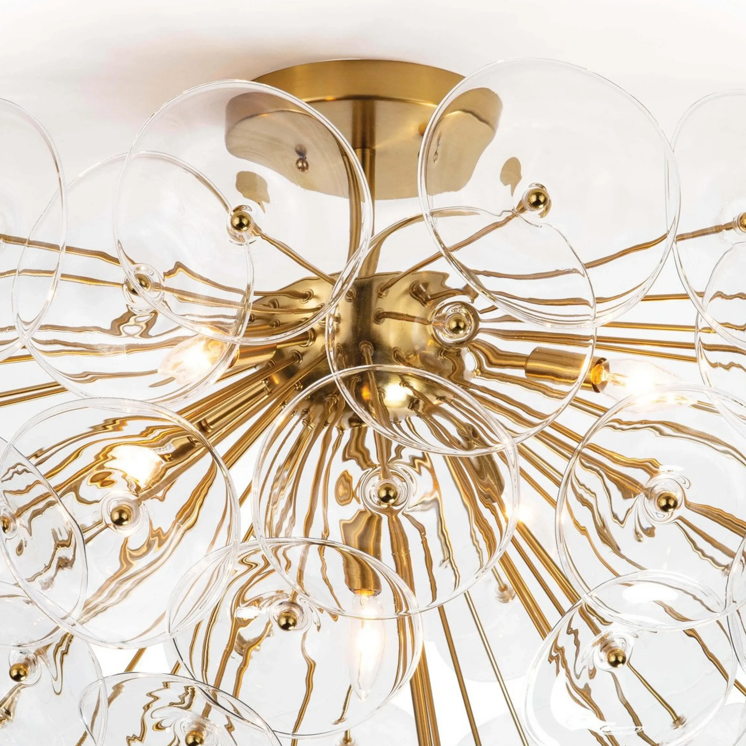 Lily Pad Semi-Flush Ceiling Light