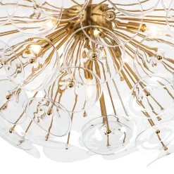 Lily Pad Semi-Flush Ceiling Light