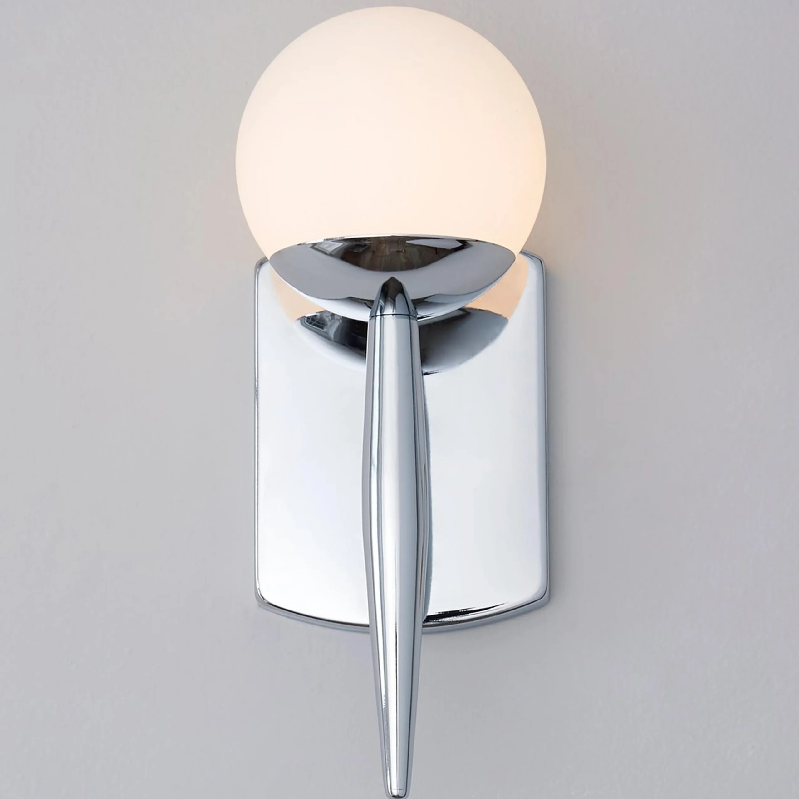 Linear Globe Sconce