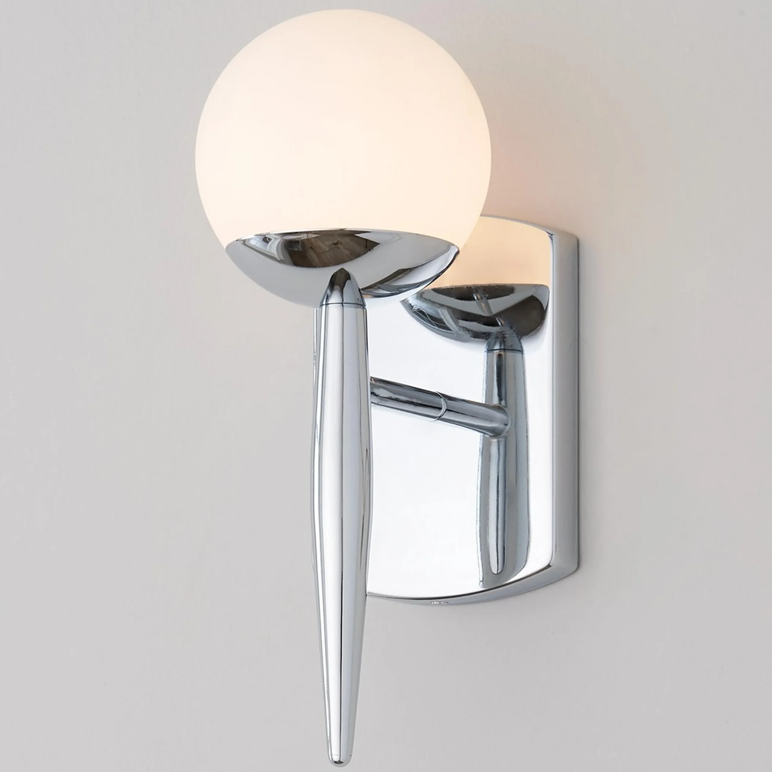 Linear Globe Sconce
