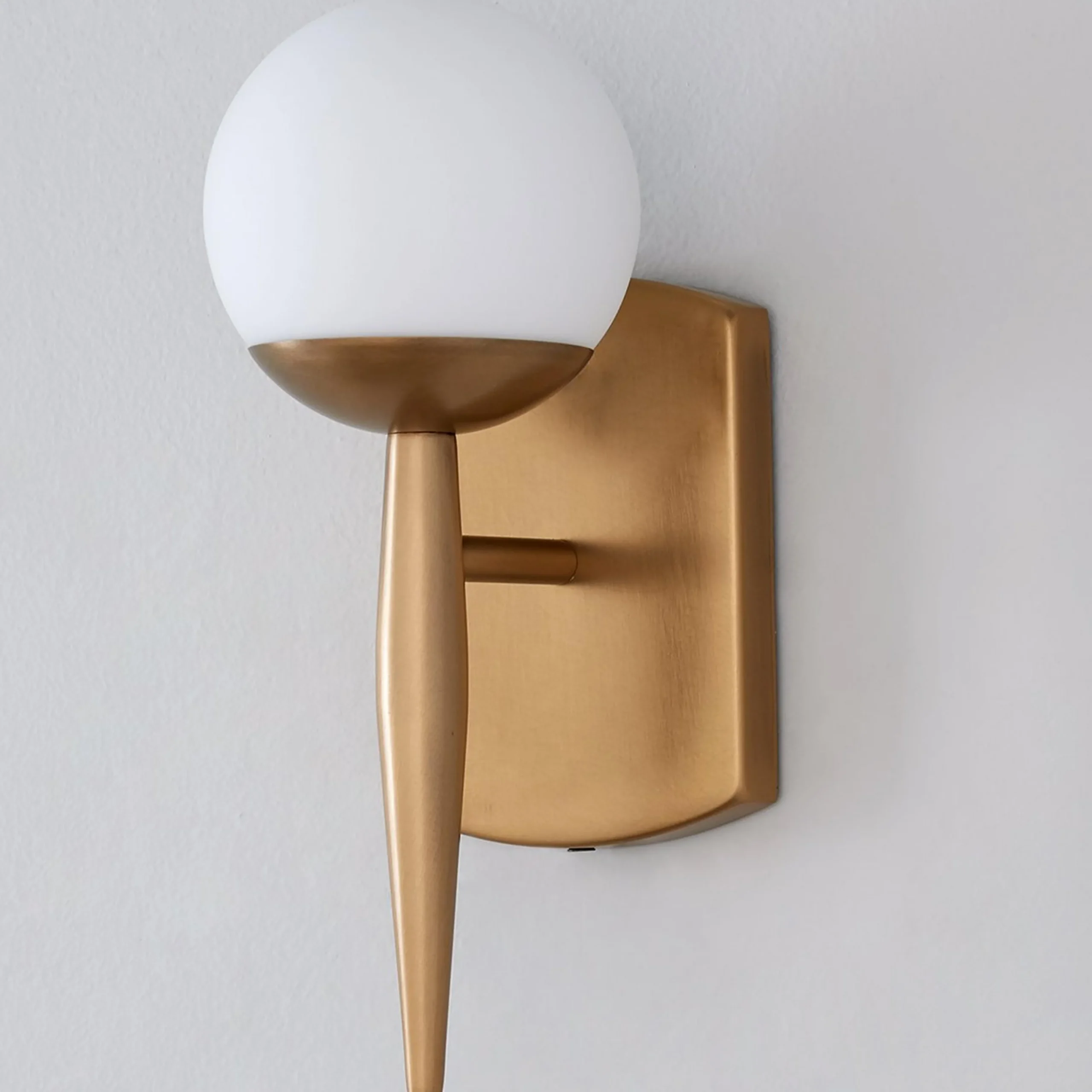 Linear Globe Sconce