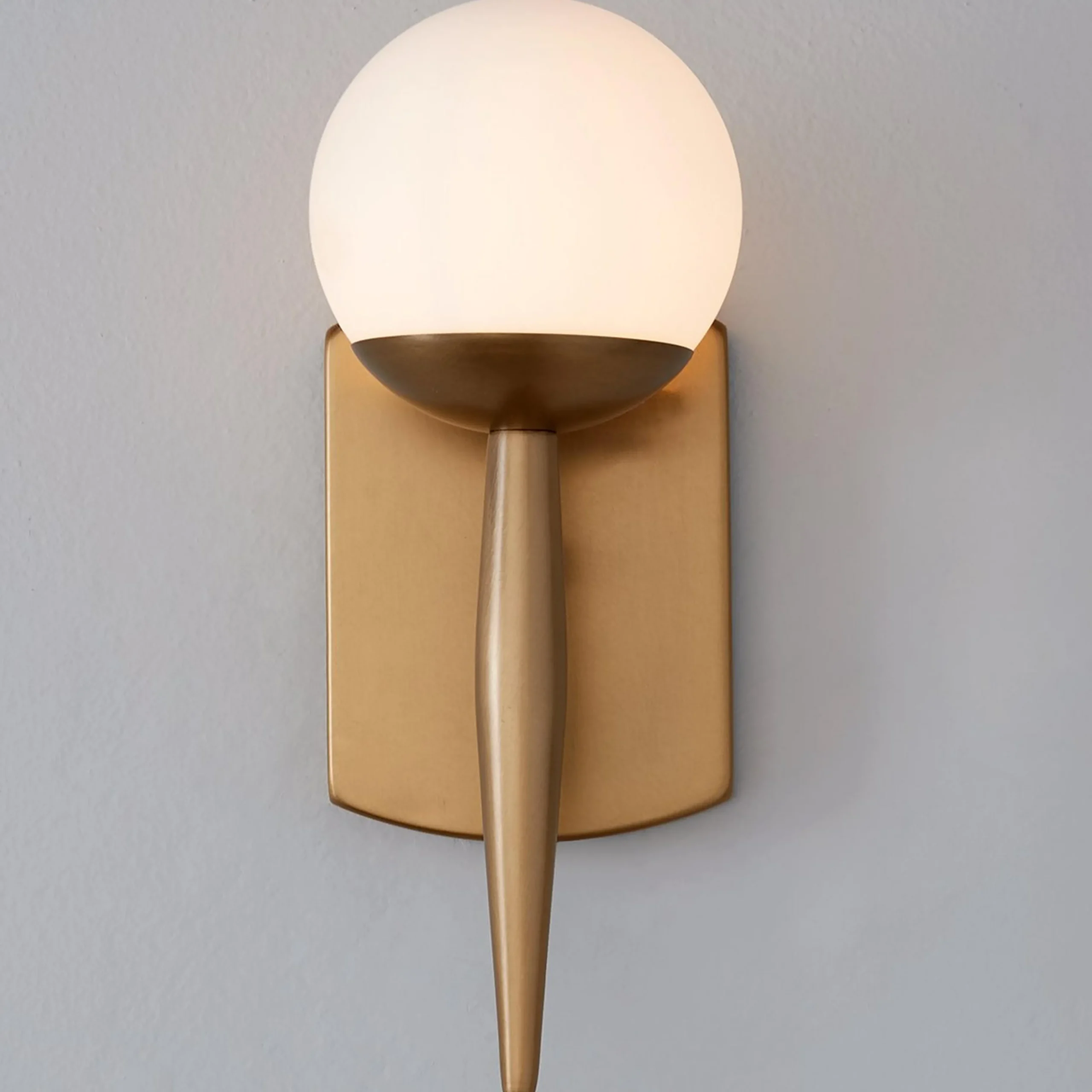 Linear Globe Sconce