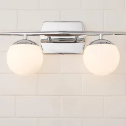 Linear Globe Vanity Light - 2 Light
