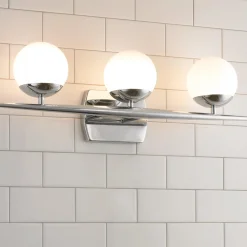 Linear Globe Vanity Light - 3 Light