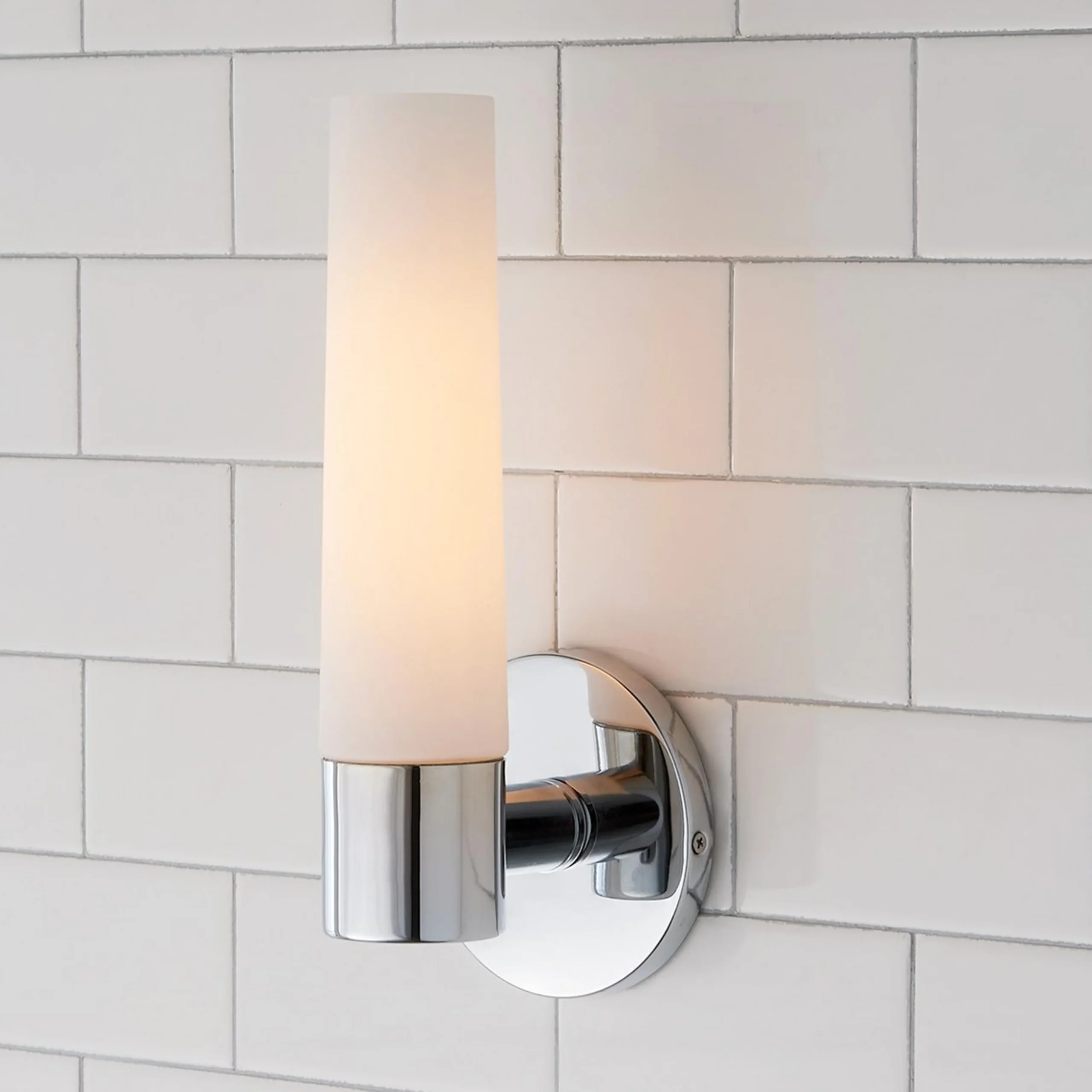 Linear Tube Bath Sconce